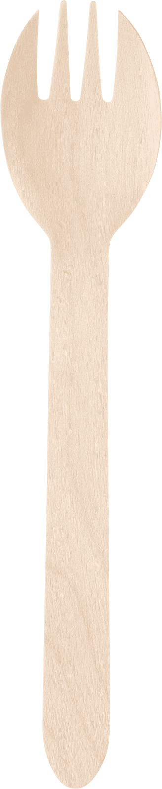 木製フォークスプーン160 | Wooden Cutlery